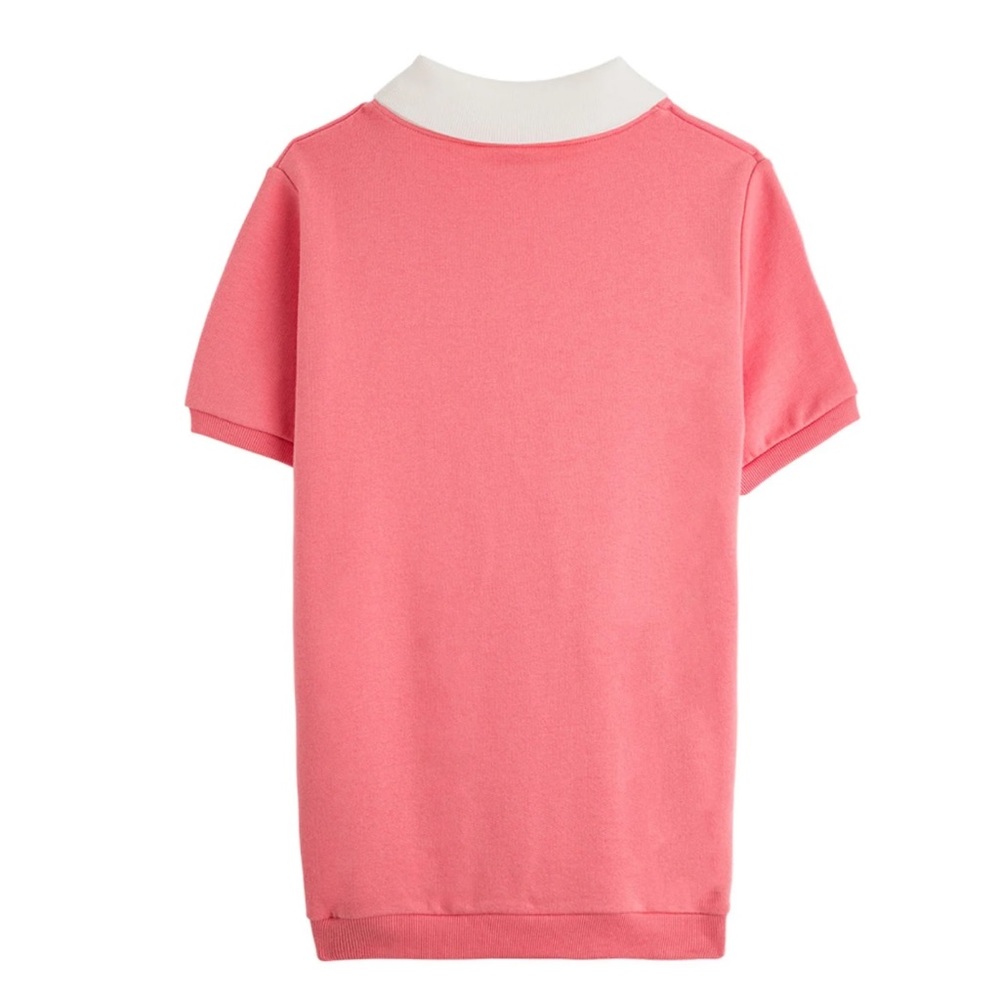 New! Gucci Logo Print Polo Dress Felted Cotton Jersey. - Picture 2 of 10